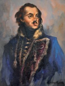 Kazimierz Pułaski, portret - Kajetan Kreutz Majewski
