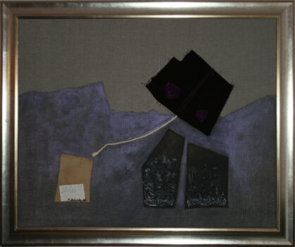 W cieniu – collage Kajetan Kreutz Majewski