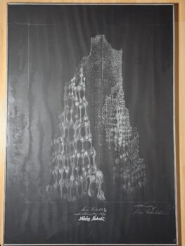 Wieża Babell - Grafika Kajetan Kreutz Majewski